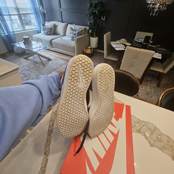 Nike Men's SB 58 Blue and Black and White Sneakers - Picture 6 of 6